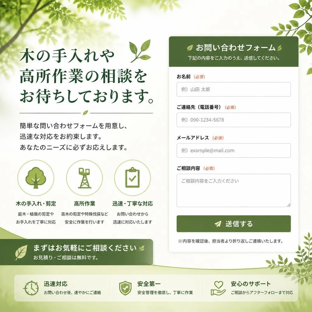 今すぐお問い合わせ